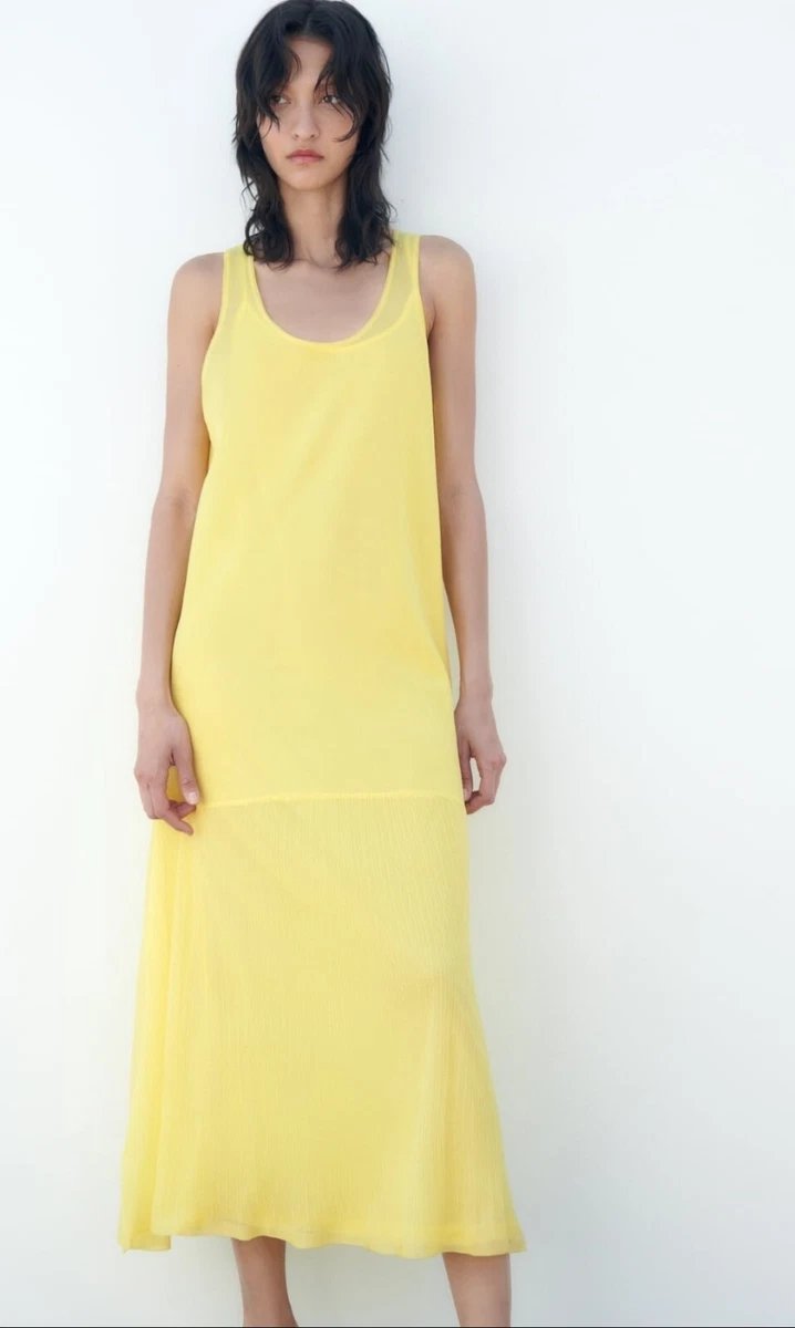 Robe jaune 