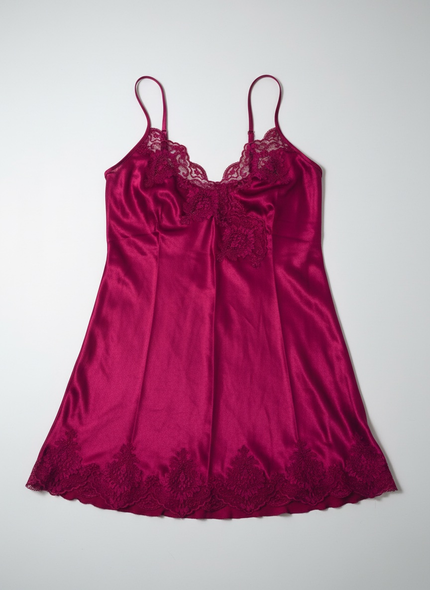 Robe pyjama satine