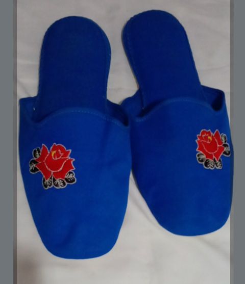 mules fleuris  