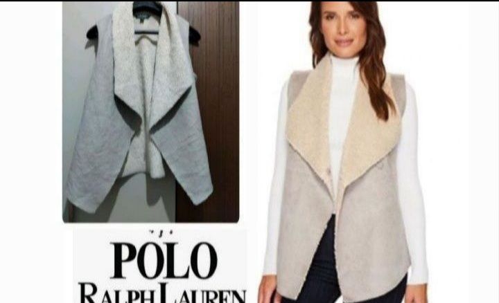 Veste  sans manche courte  gris  Ralph lauren 