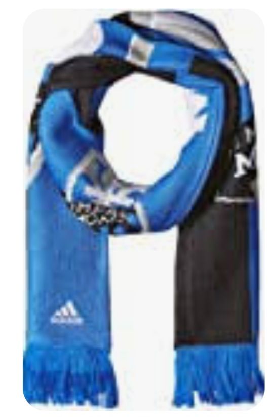 Jolie  cashe_ cols  adidas homme  bleue  