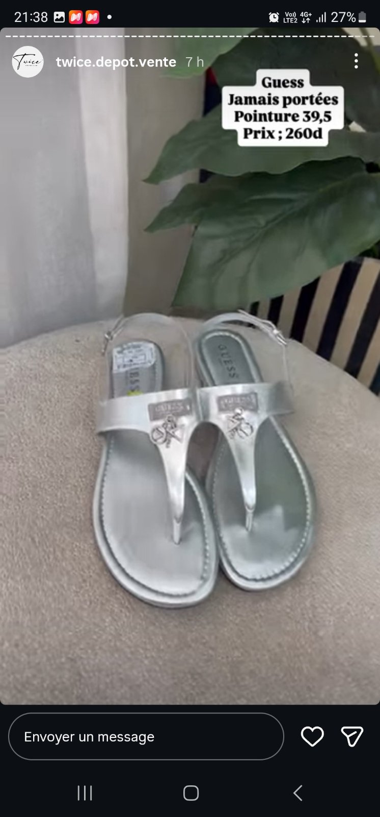 Sandale guess neuve