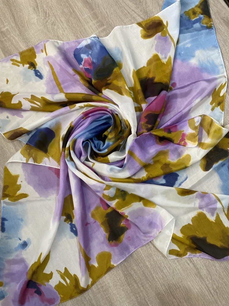 Foulard fleurie