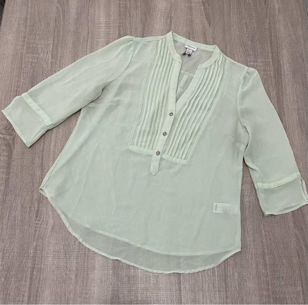 Chemise verte 