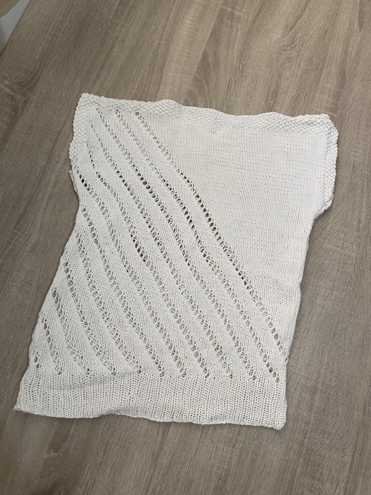 Pull blanc 