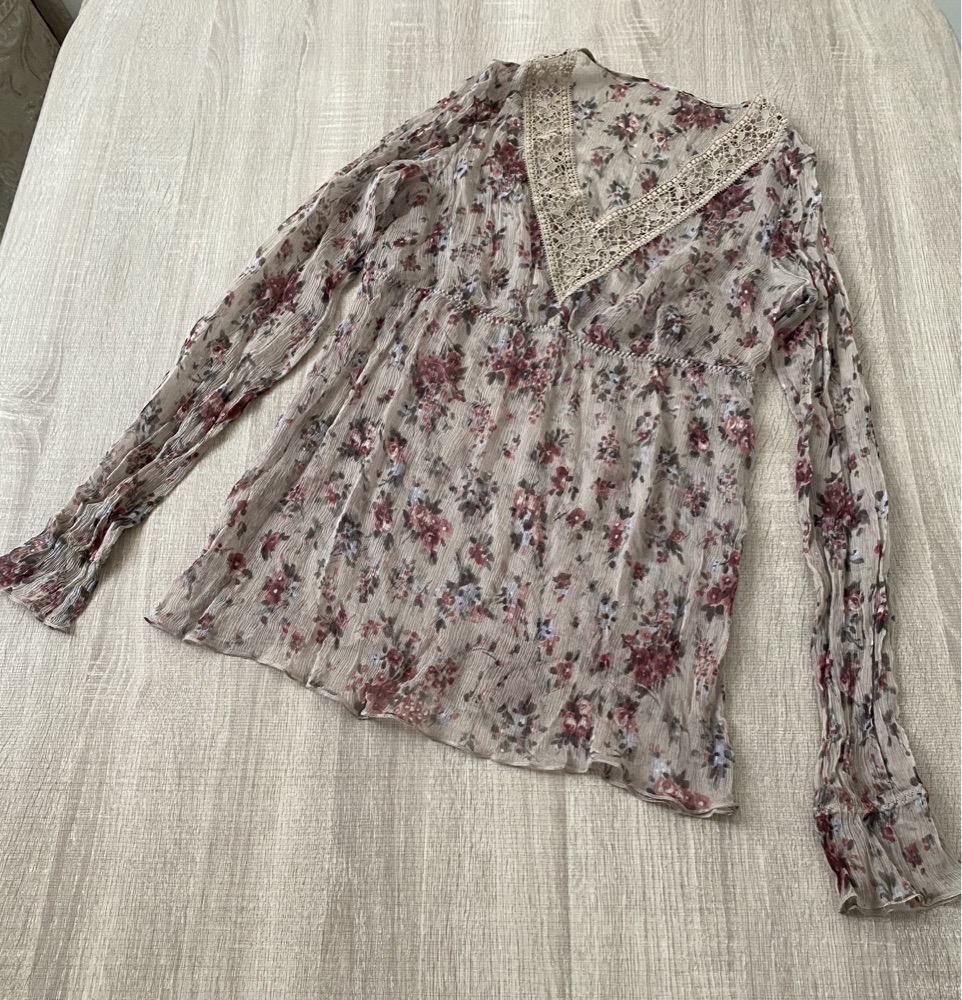 Chemise fleurie