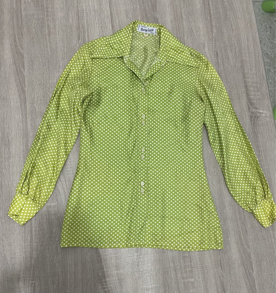 Chemise vert pistache 