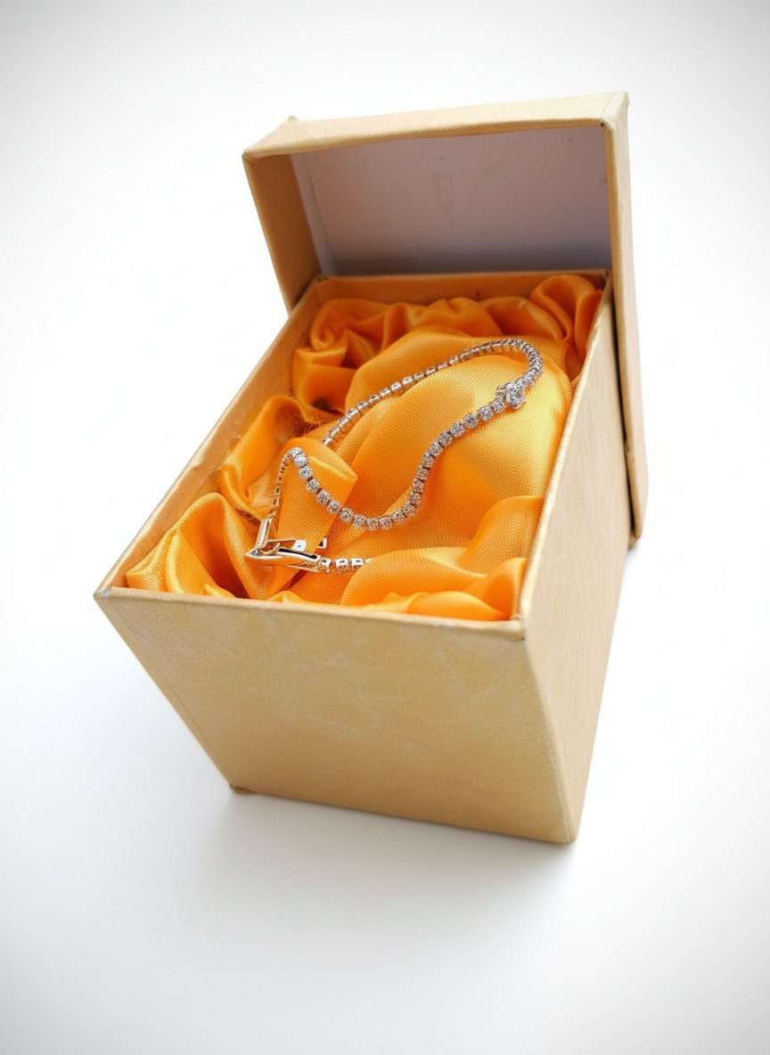Bracelet rivière (acier inoxydable) 