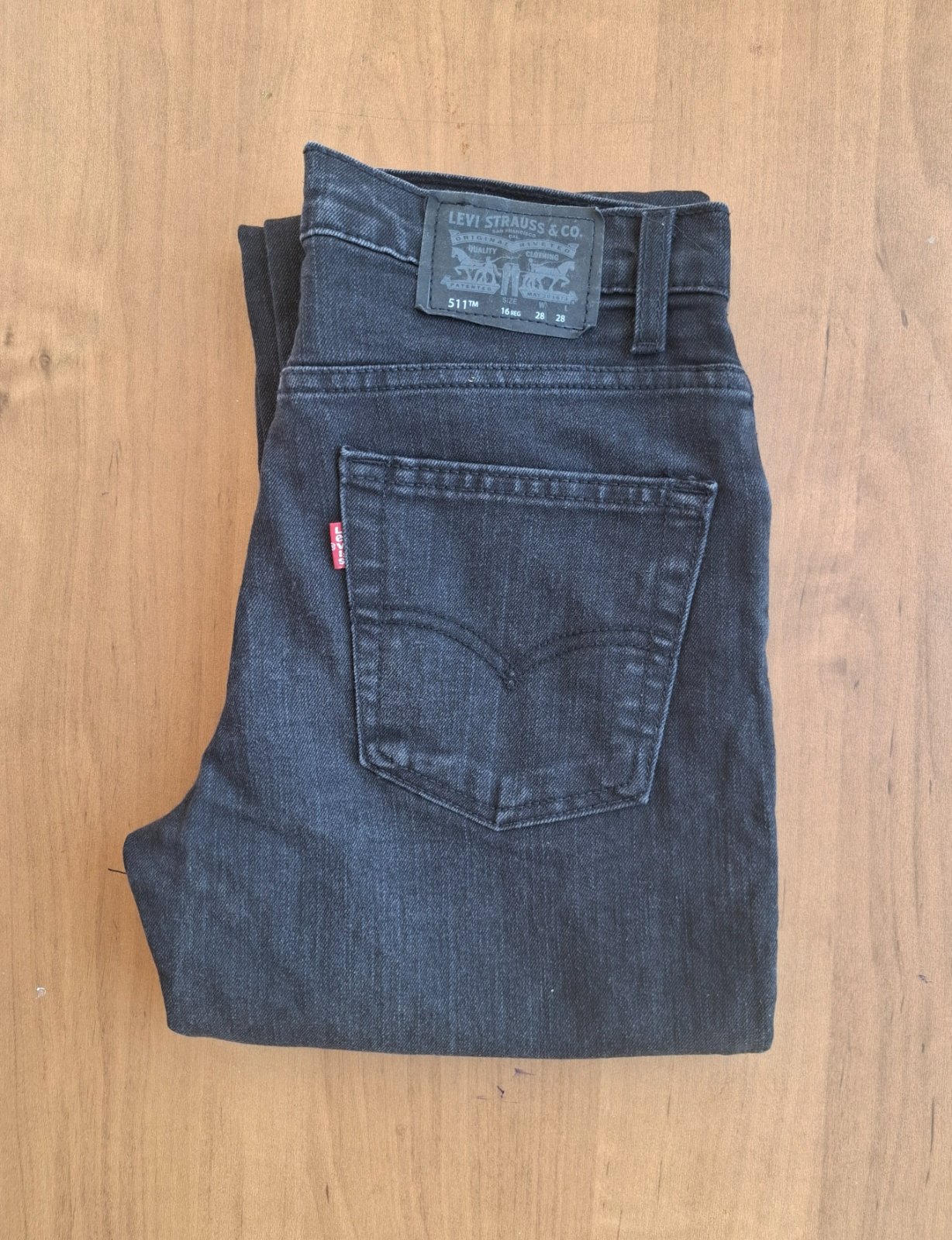 Jean Levi's 511™ Slim Noir Délavé