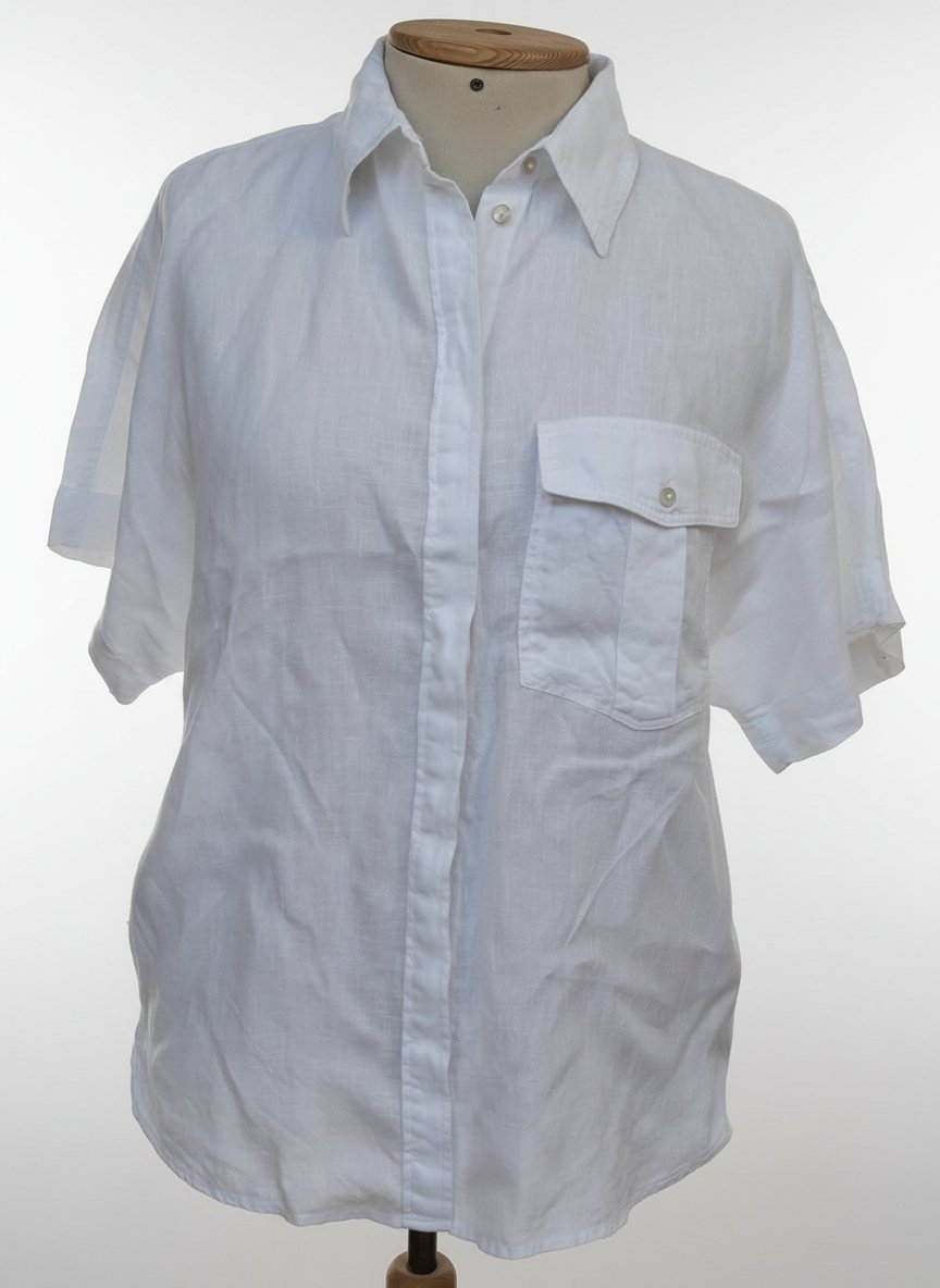 Chemise lin blanc