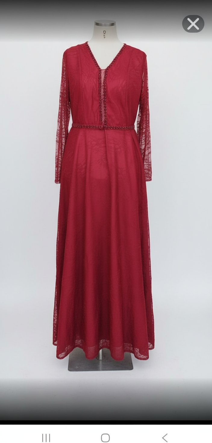 Robe en dentelle