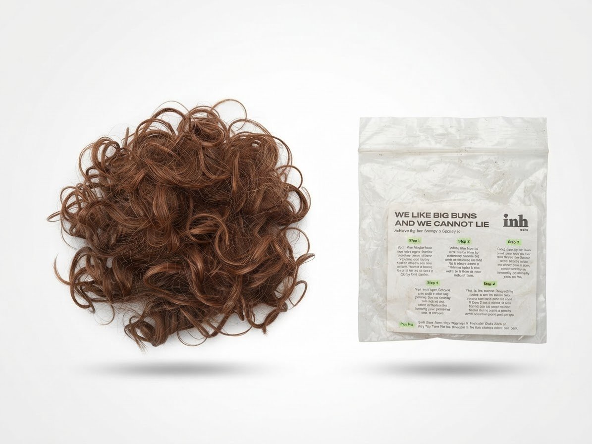 Postiche chignon volumineux 