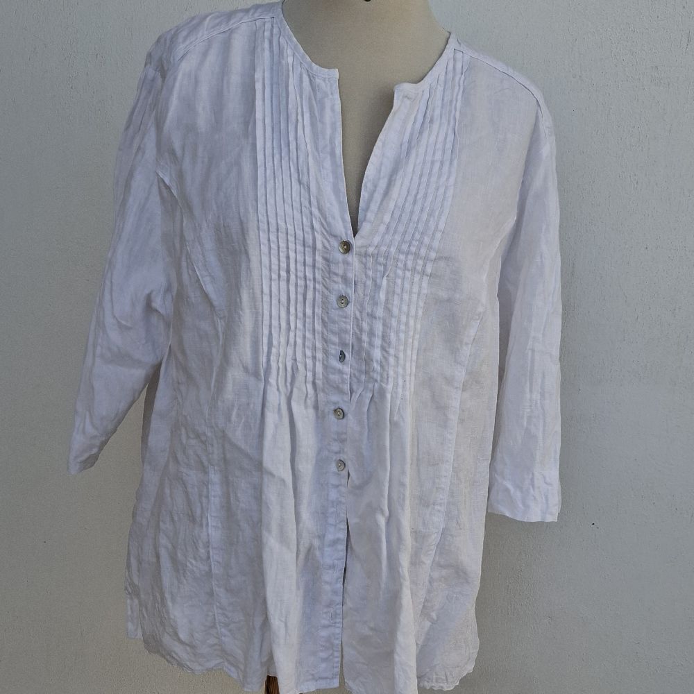 Chemise blanc lin