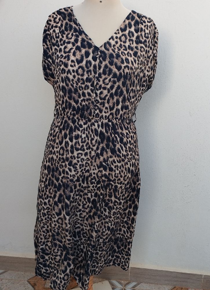 robe léopard 