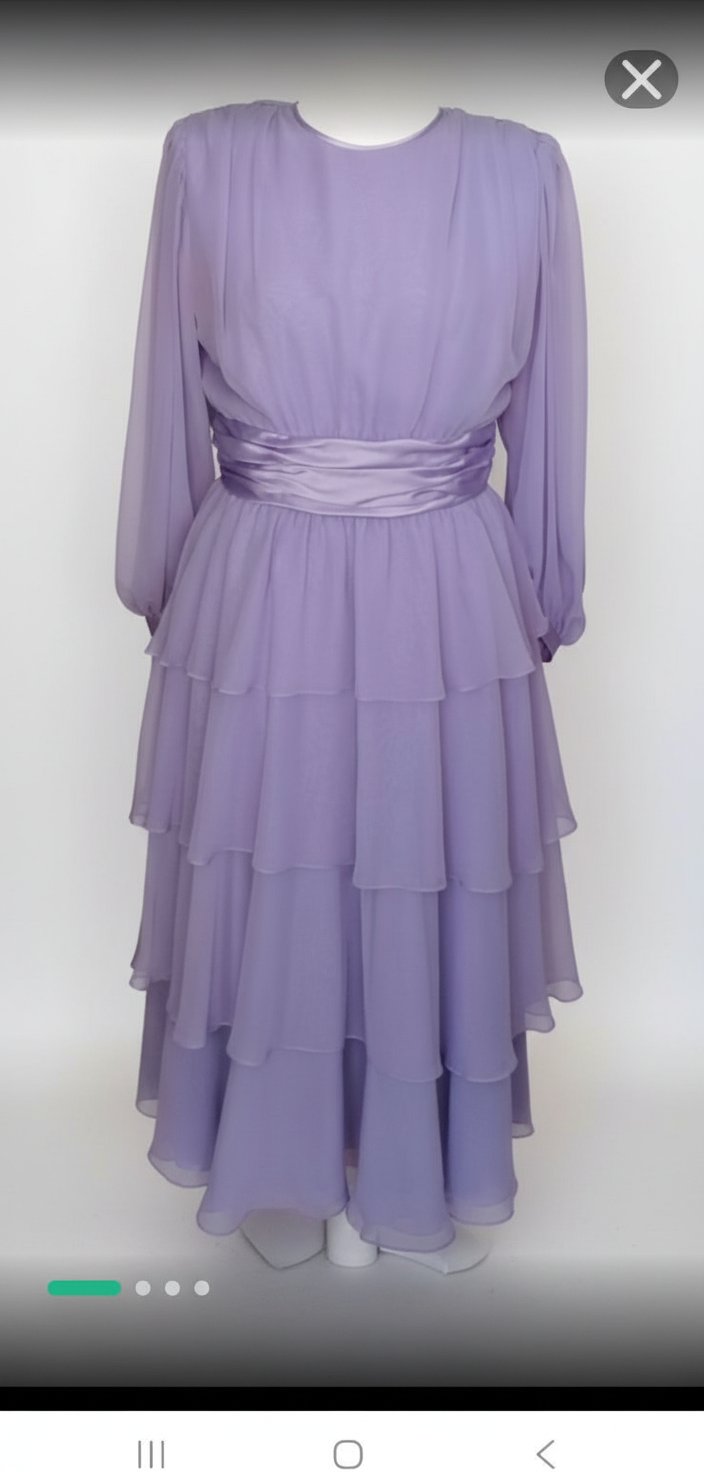 Robe à volants