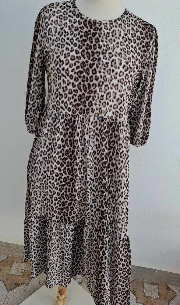 robe léopard zara