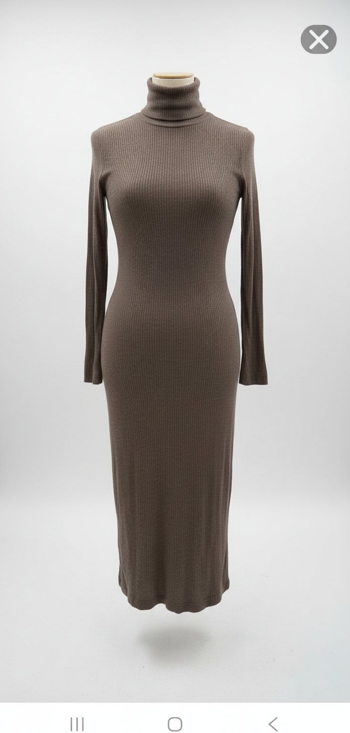 Robe col montant
