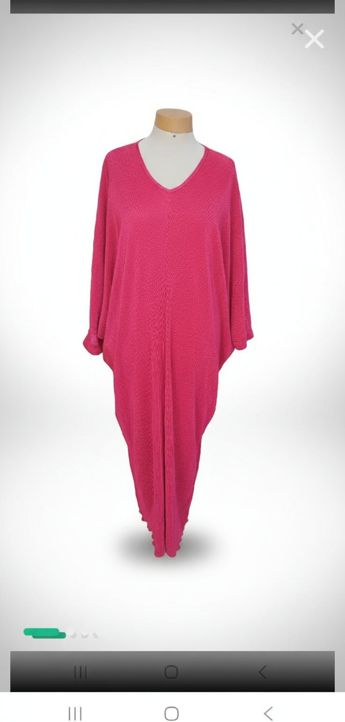 Robe jebba fushia