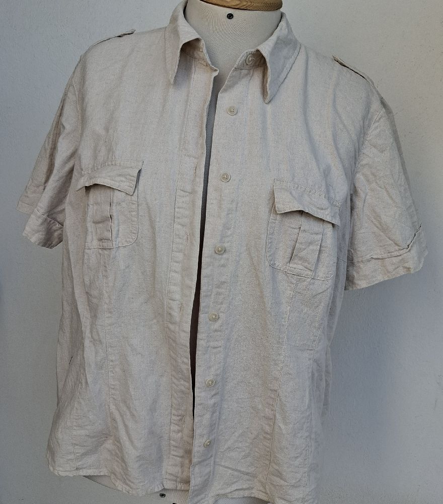 Chemise beige