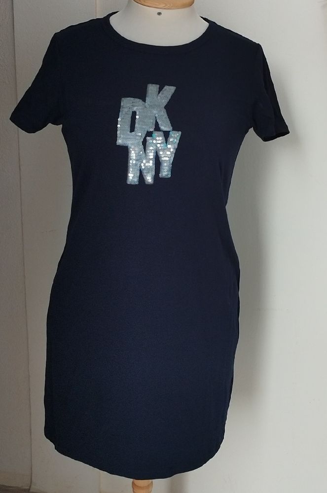 robe DKNY bleu marine