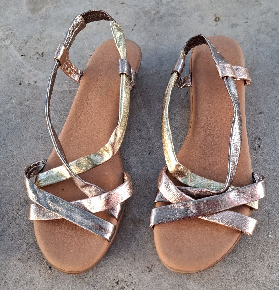 Sandales 3 couleurs