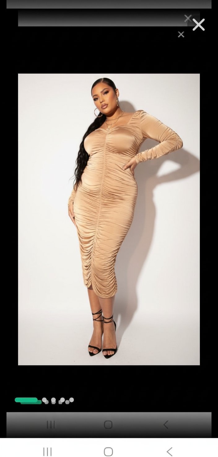 Robe drapé 