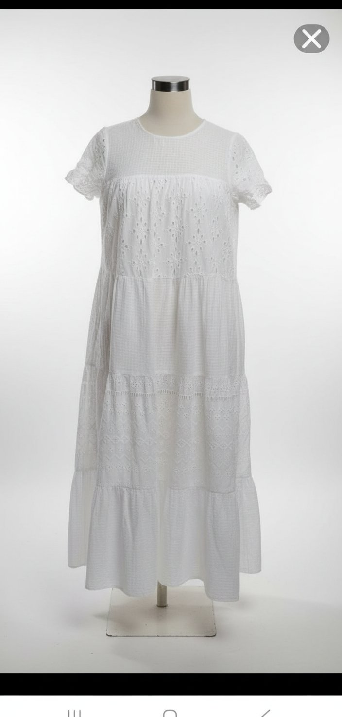 Robe broderie anglaise zara