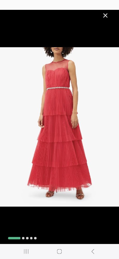 robe tulle rouge