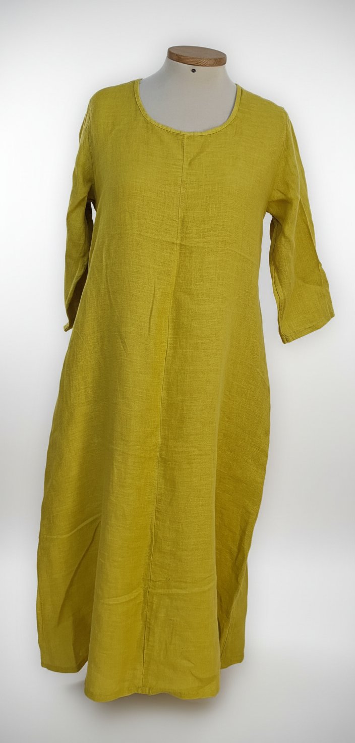 Robe midi lin