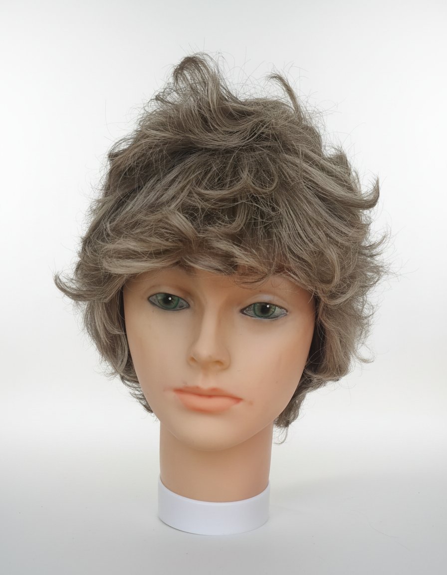 Perruque coupe garçon 