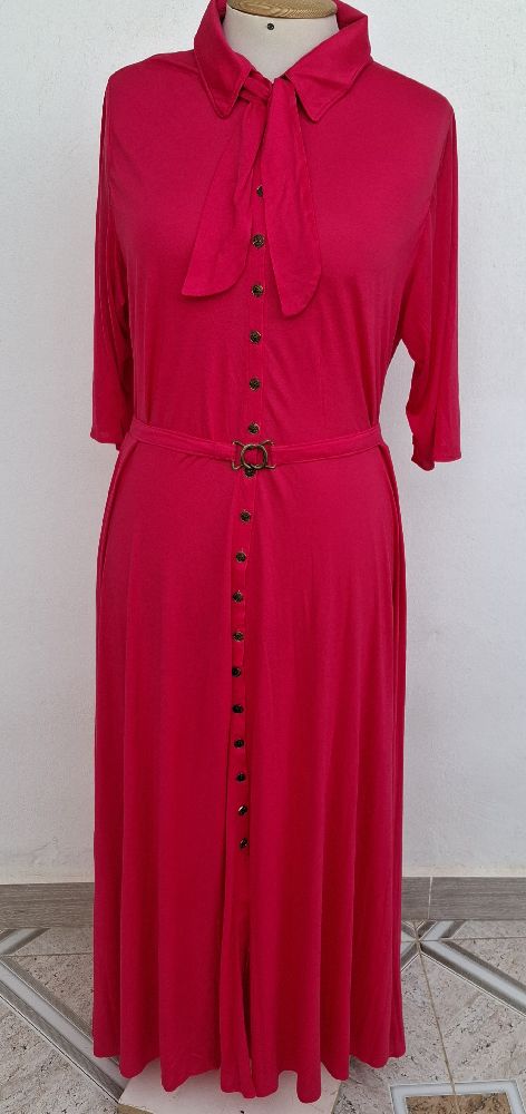 Robe rose fushia