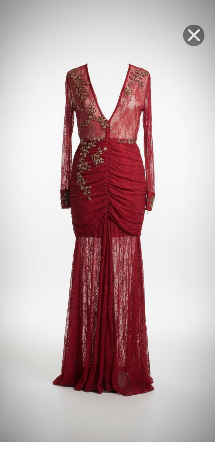 Robe soirée dentelle 