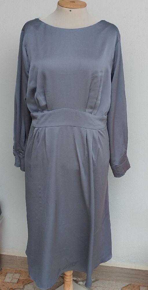 robe gris grand taille 