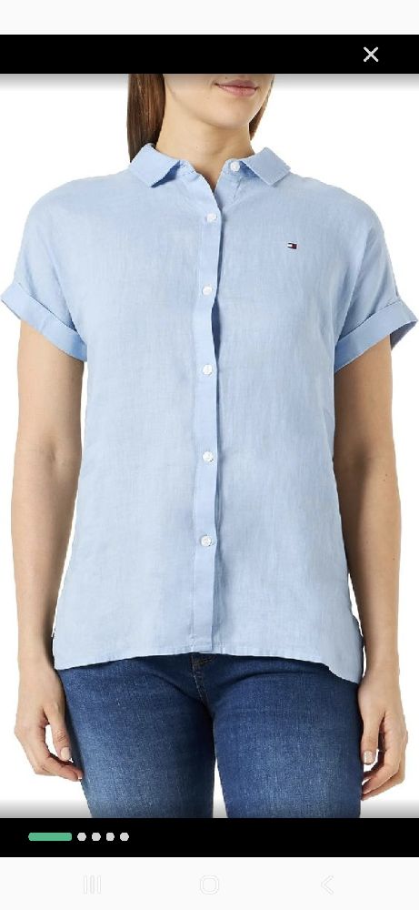 Chemise lin tommy hilfiger 