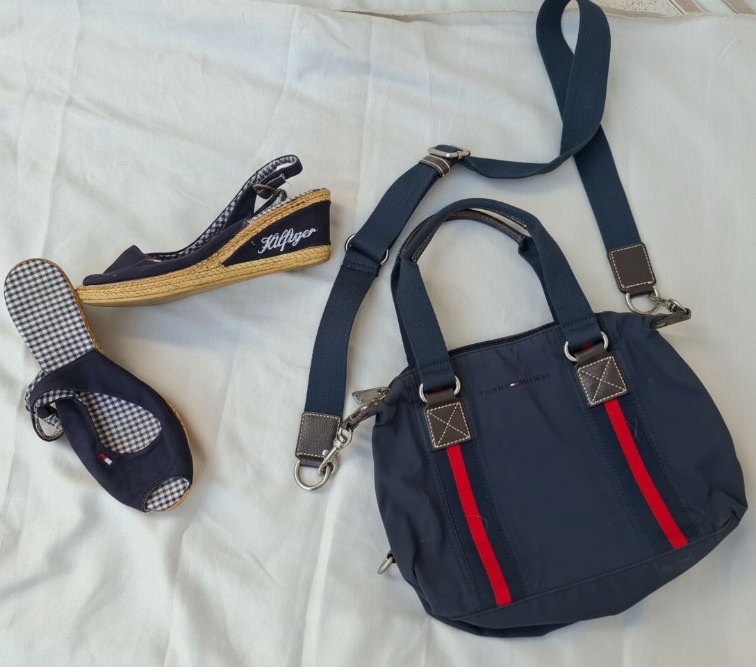 Sandales et sac tommy 