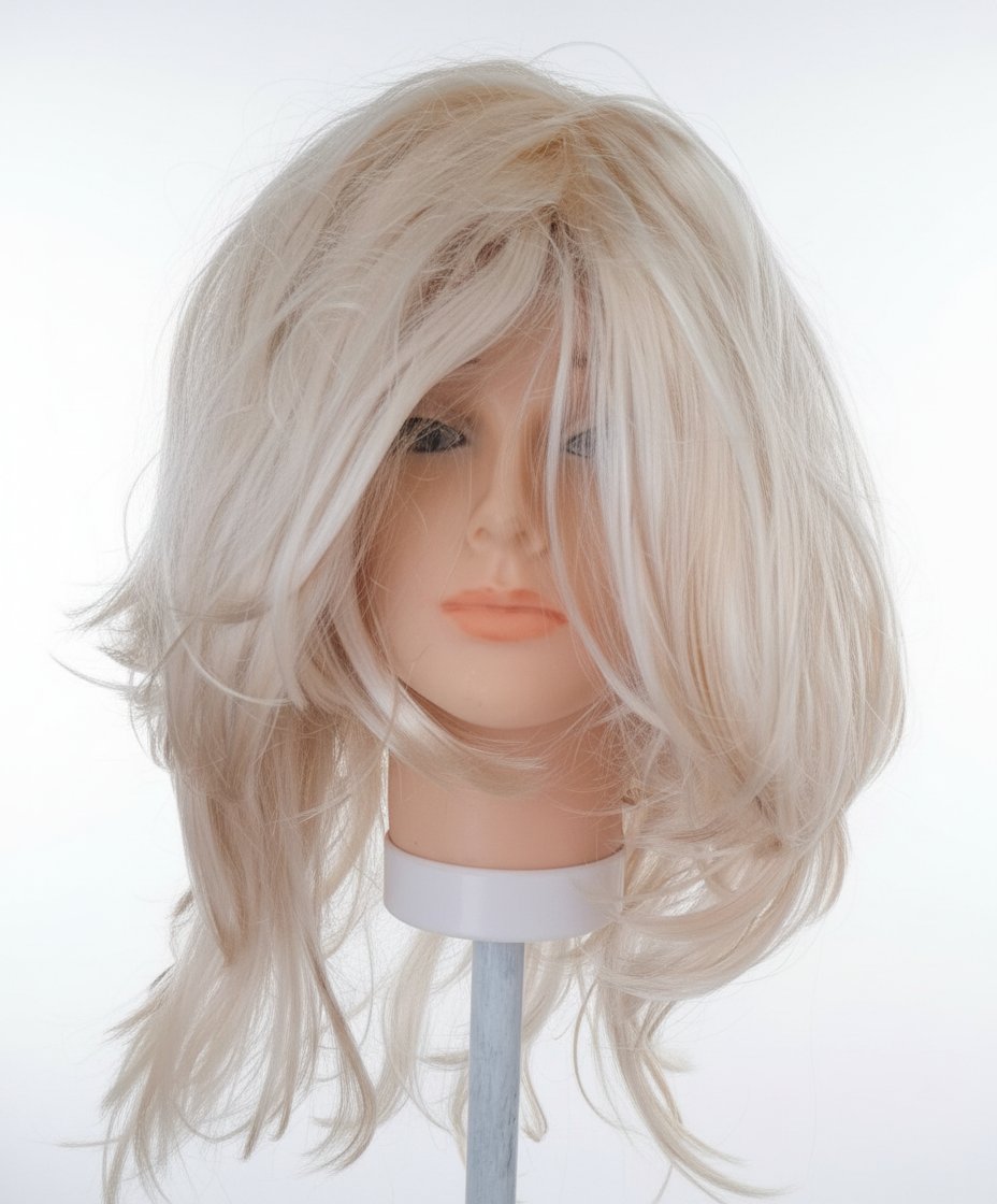 Perruque blond synthétique 