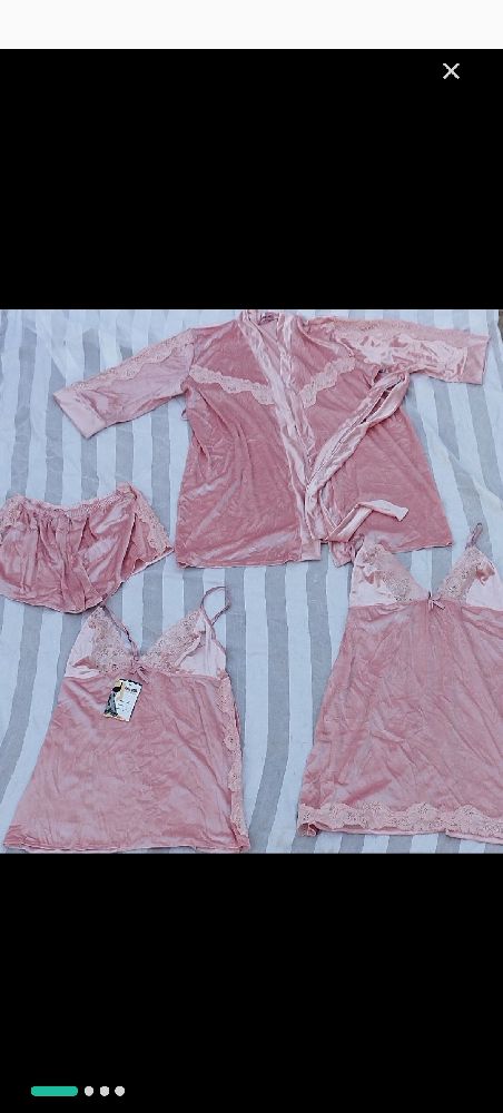 lingerie pyjama velours