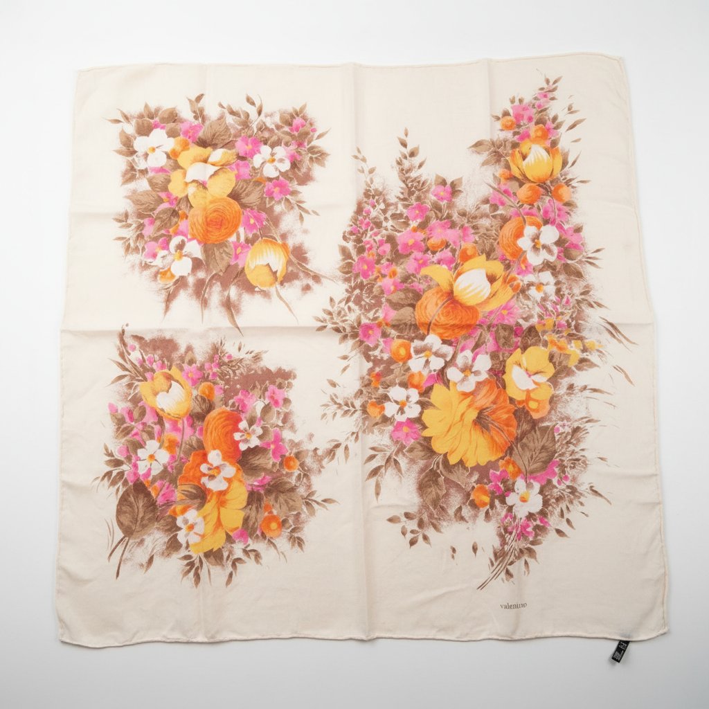 Foulard fleurie Valentino 