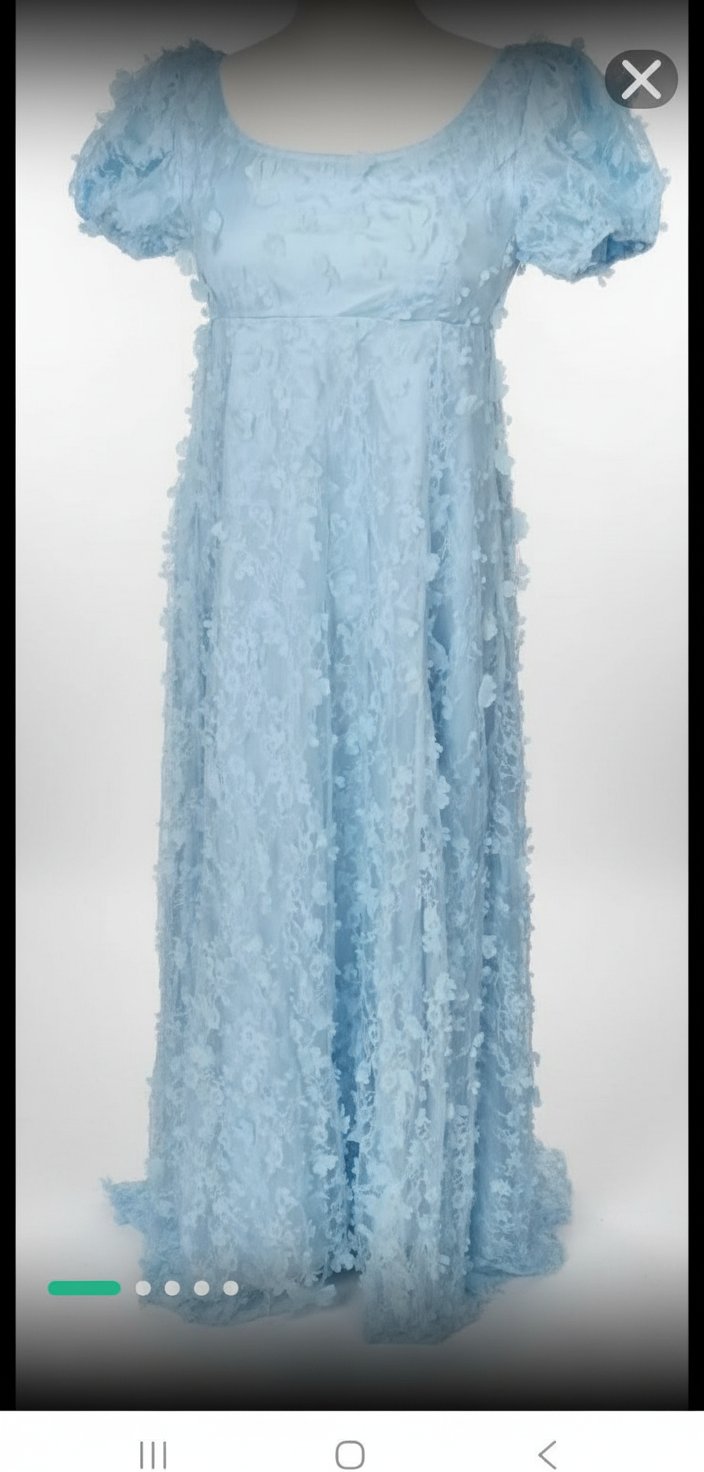 Robe bleu ciel