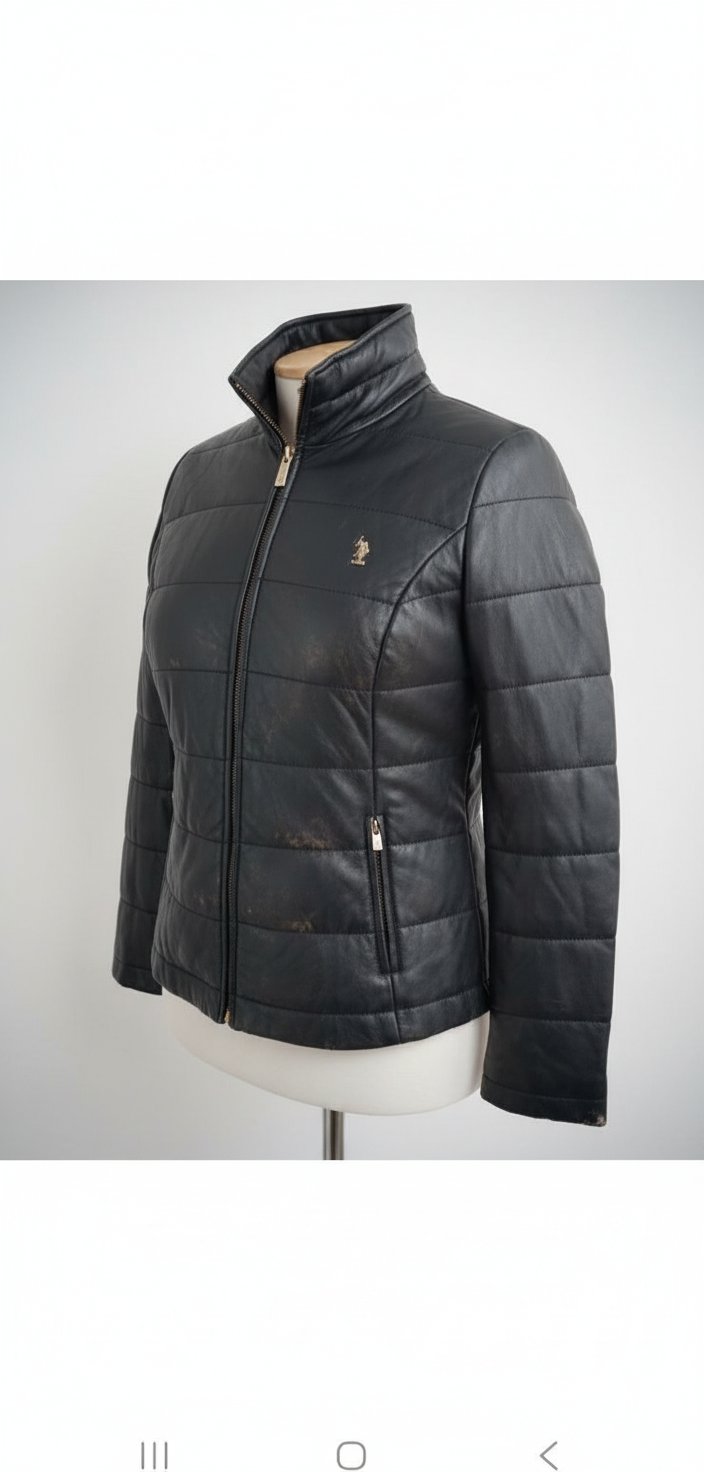 Veste vrai cuir Polo