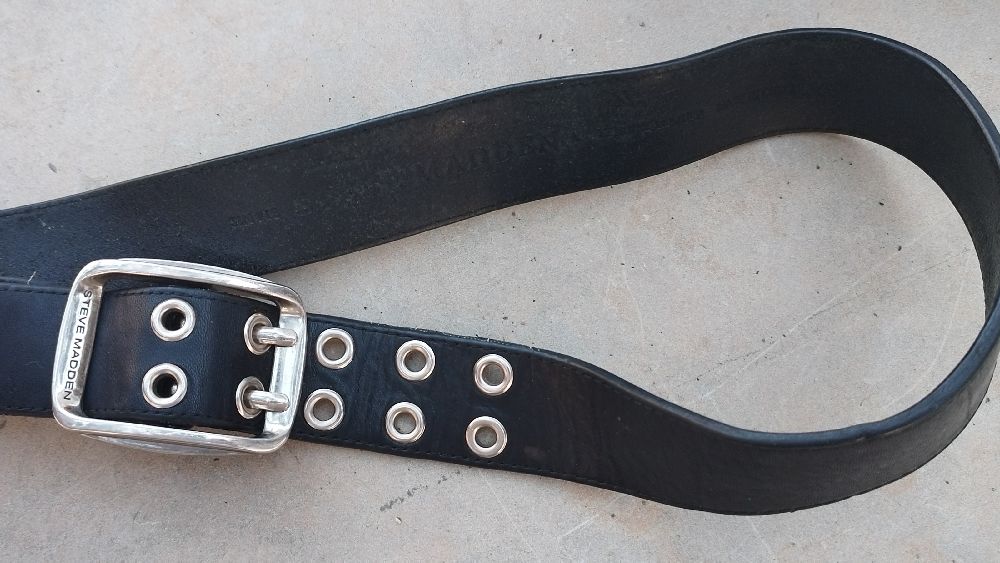 ceinture cuir Steve madden