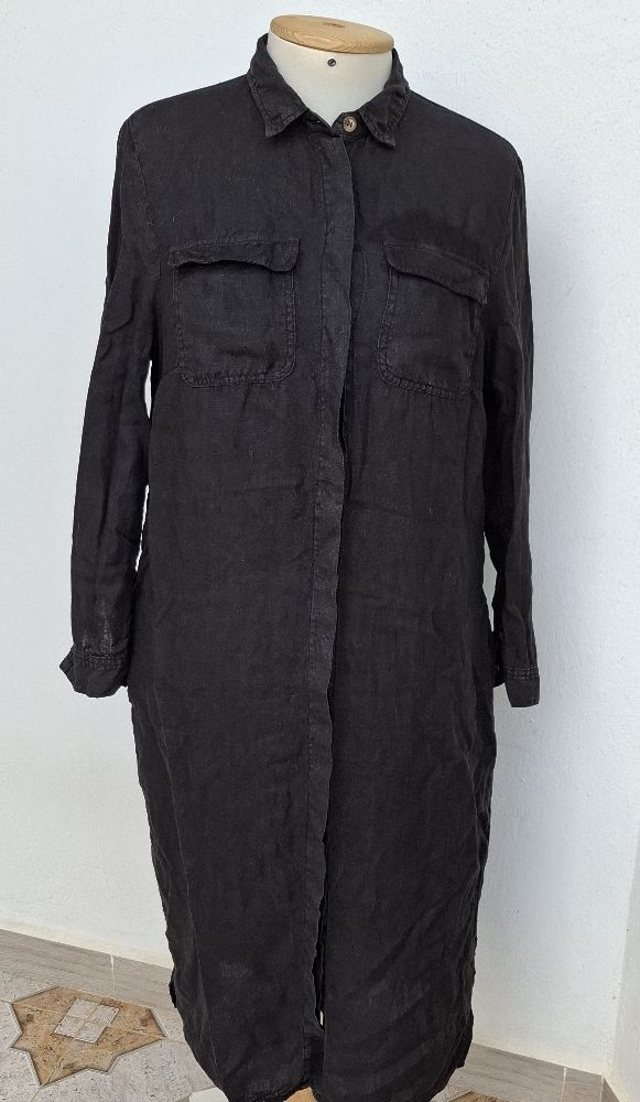 robe chemise lin 