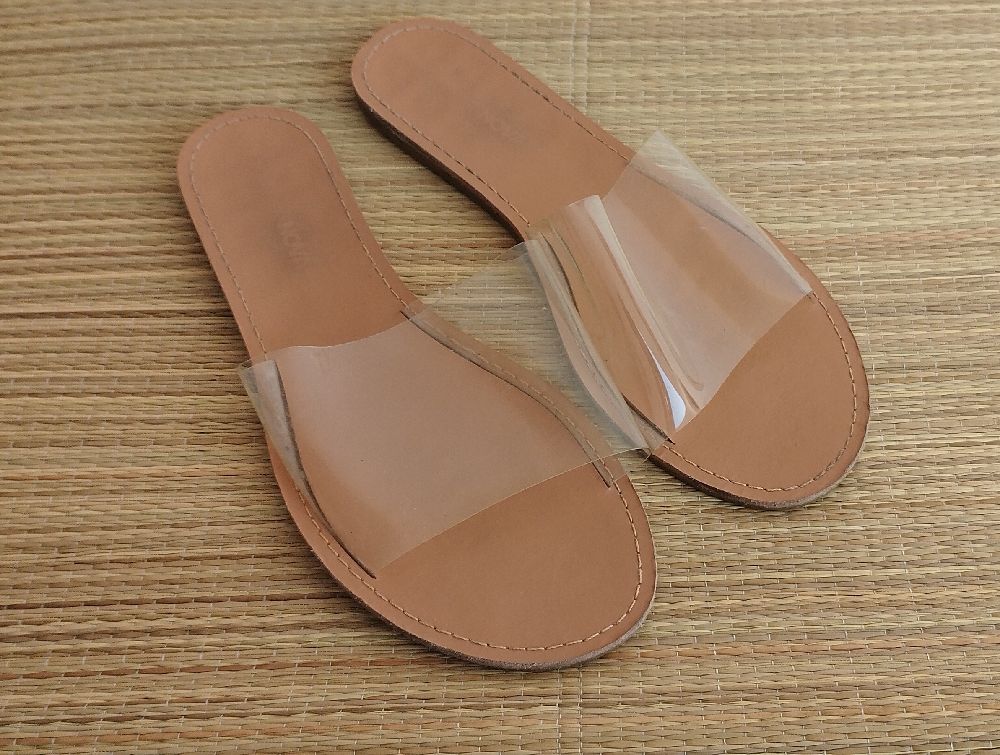 mules transparentes