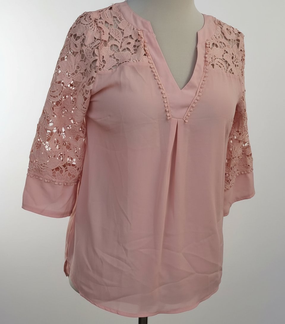 Chemise saumon 