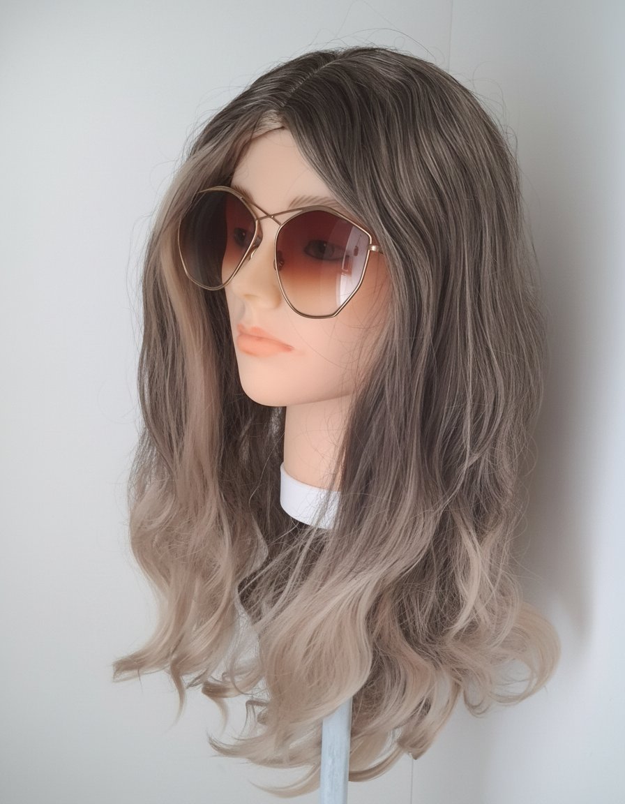 Perruque ombré 