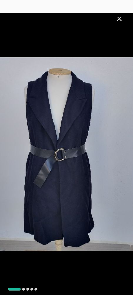 blazer sans manches zara