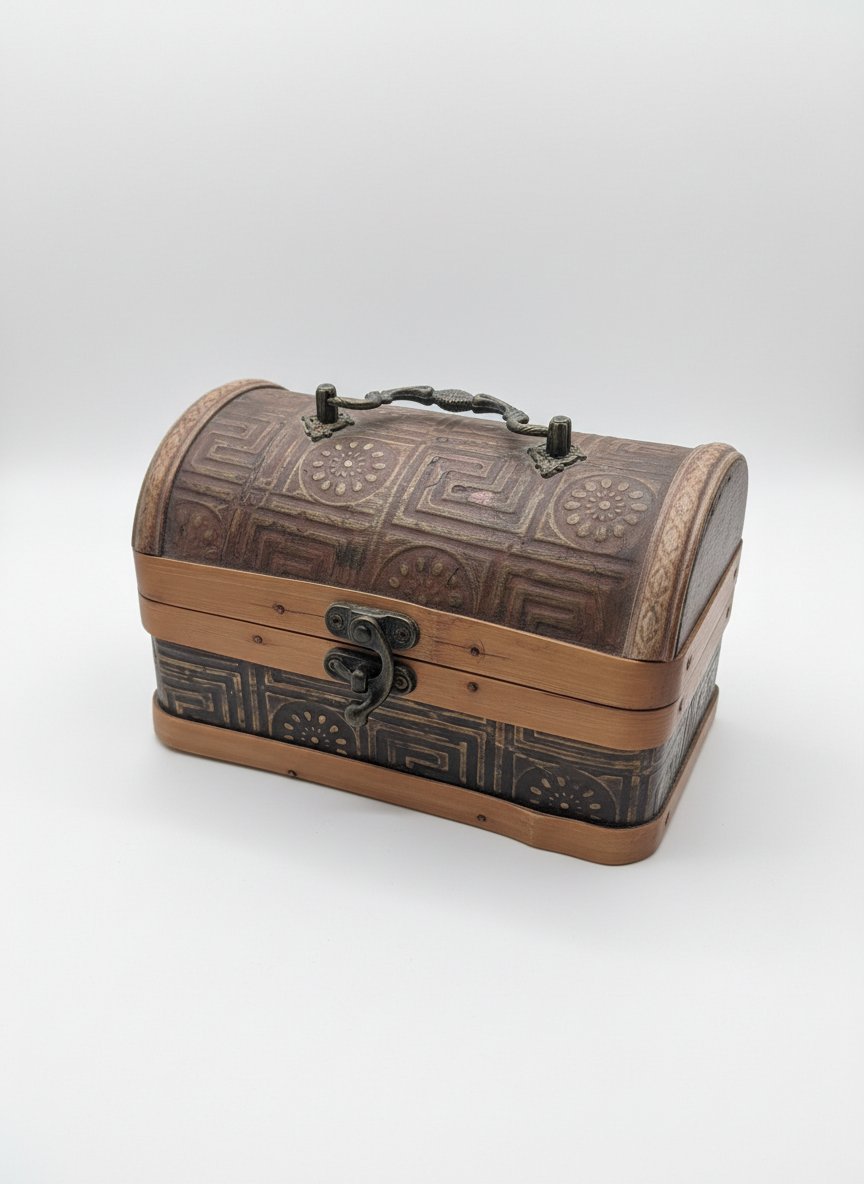 Coffre en bois