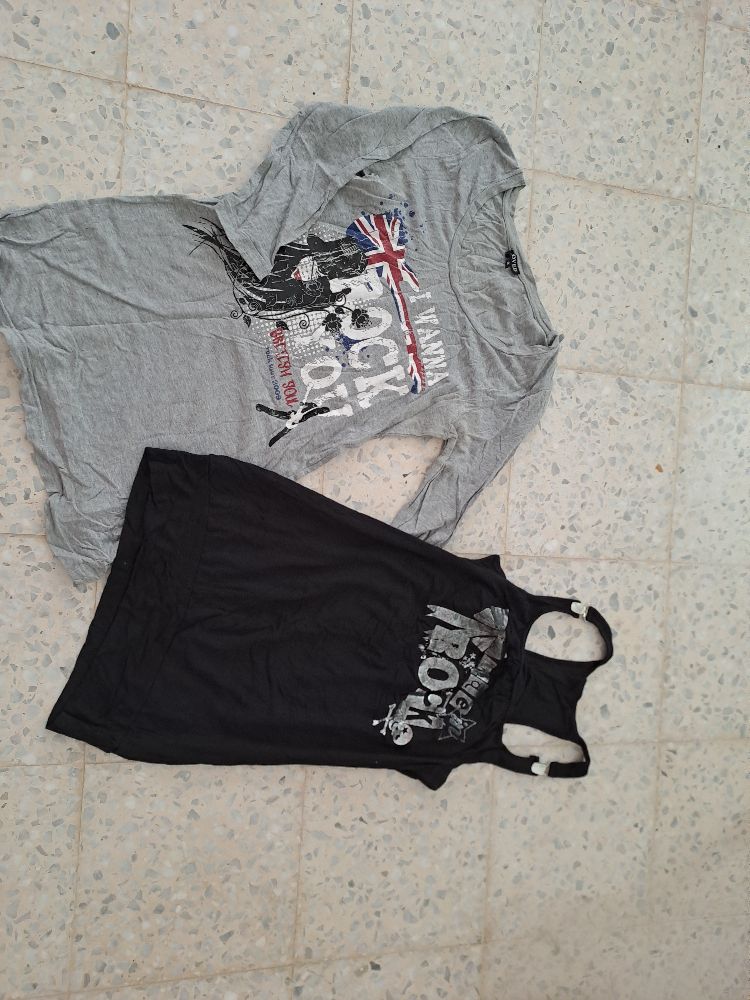 2 tshirts Rock