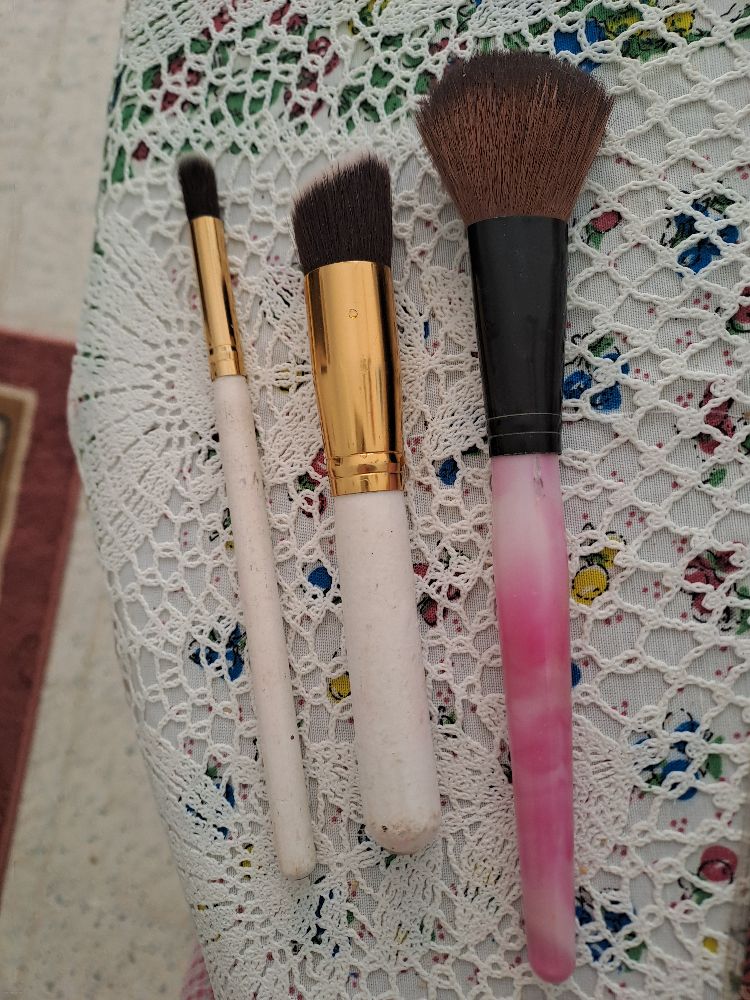3brosses de maquillage 