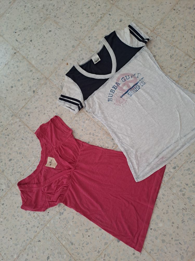 2 tshirt de marque